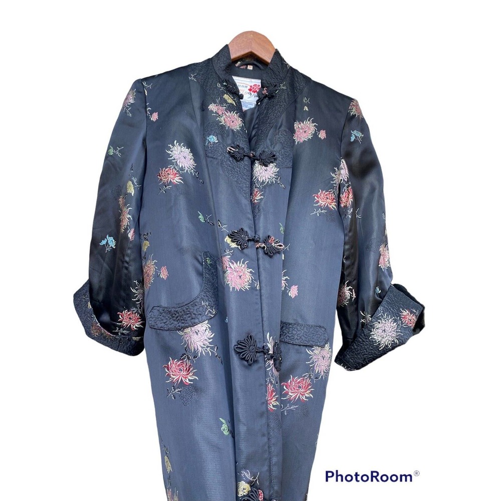 Vintage 70s Robe  Asian Inspired Loungewear Bohemian Fabulous